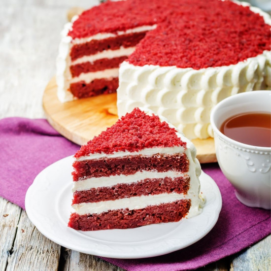 Red Velvet Pastry Cake