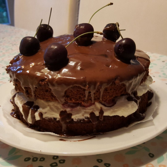Black Forest Pastry Cake 