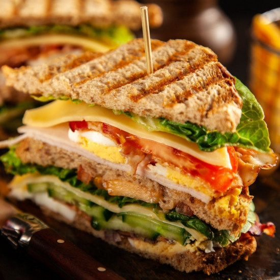 Veg Bread Grill Sandwich