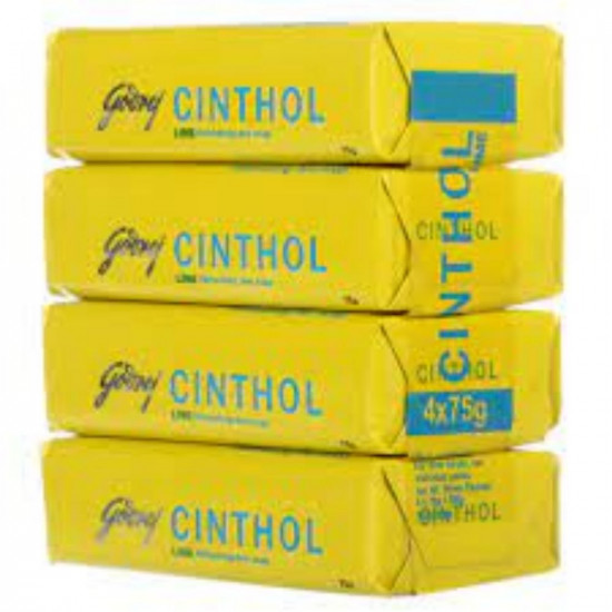Cinthol Lime Soap-4x100g
