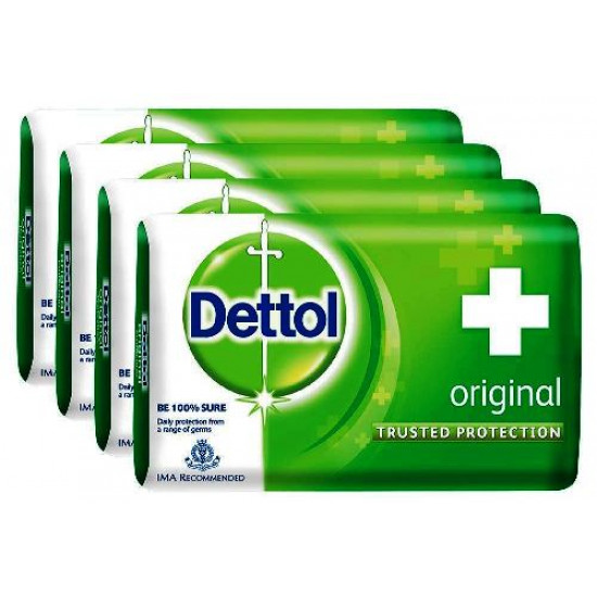 Dettol Original Soap, 125g (Pack Of 5)