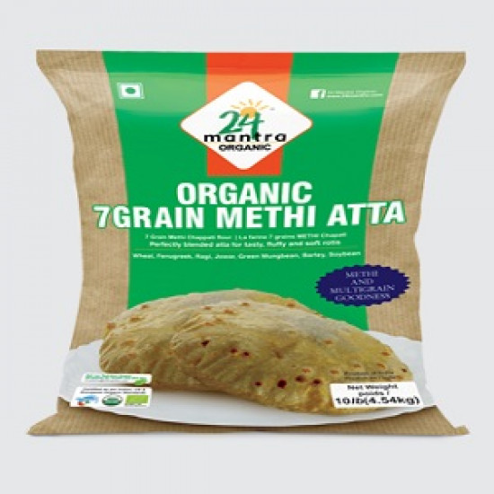 Organic 7 Grain Methi Atta - 1Kg