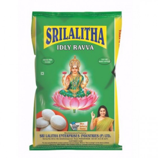 Idly Ravva (ఇడ్లీ రవ్వ) - Lalitha 1Kg